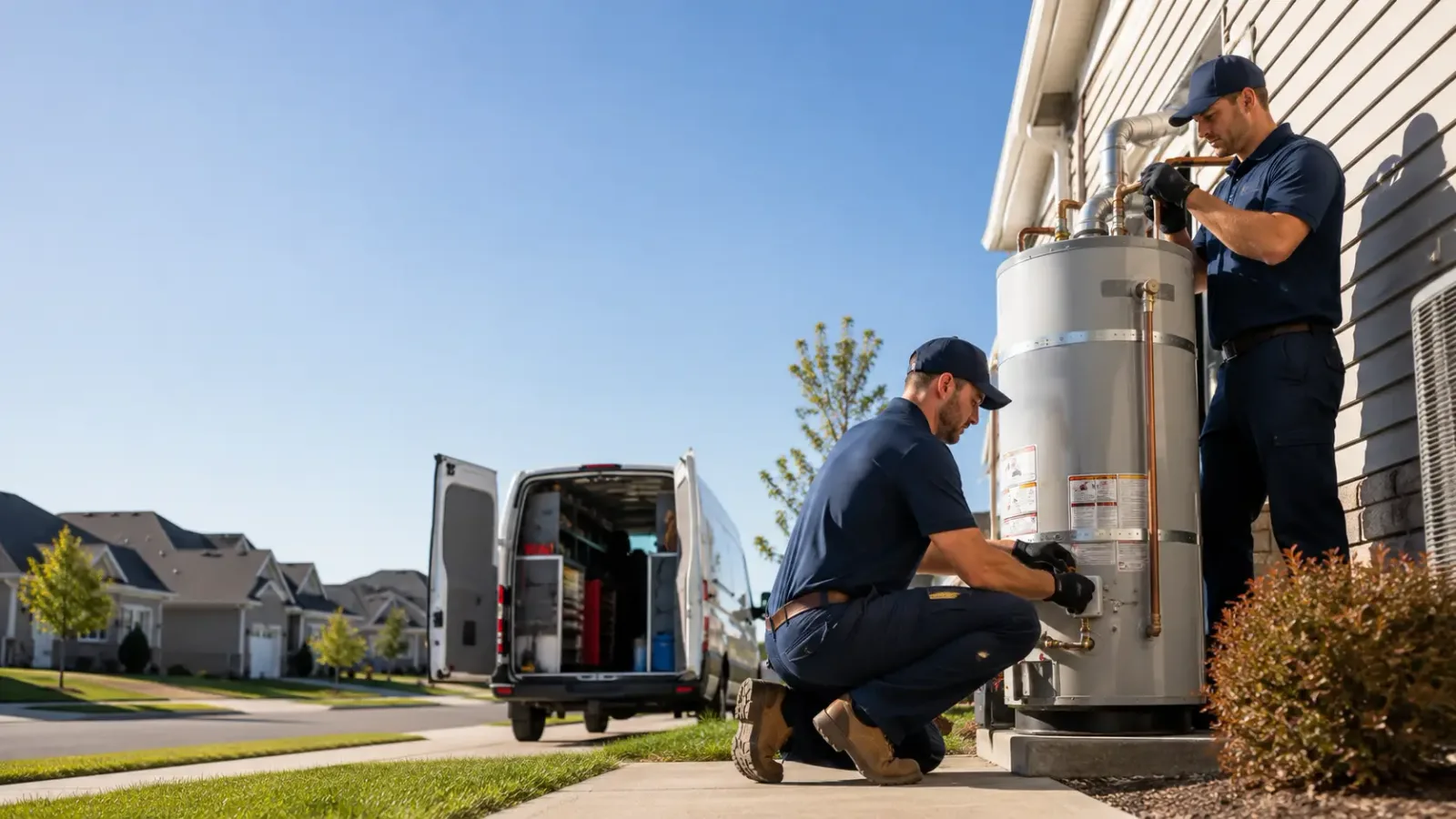 Water Heater Installation in Rock Cave, WV